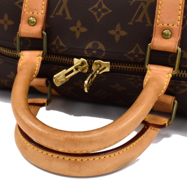 5000001884122053 7 Louis Vuitton Keepall 50 Boston Travel Bag Monogram Brown