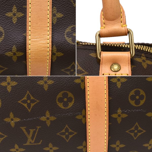 5000001884122058 9 Louis Vuitton Keepall Bandouliere 60 Boston Bag Monogram Brown