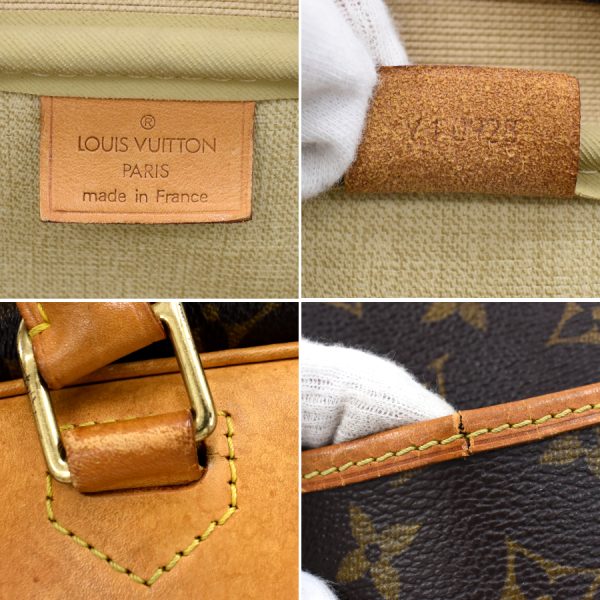 5000001884122066 9 Louis Vuitton Deauville Handbag Monogram Brown