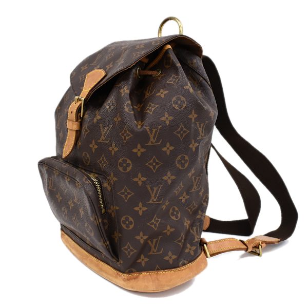 5000001884122080 2 Louis Vuitton Montsouris GM Rucksack Backpack Monogram Brown