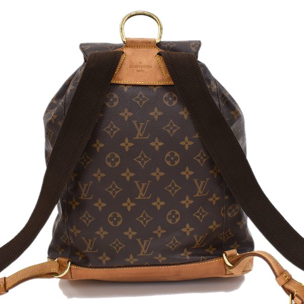 5000001884122080 3 Louis Vuitton Montsouris GM Rucksack Backpack Monogram Brown