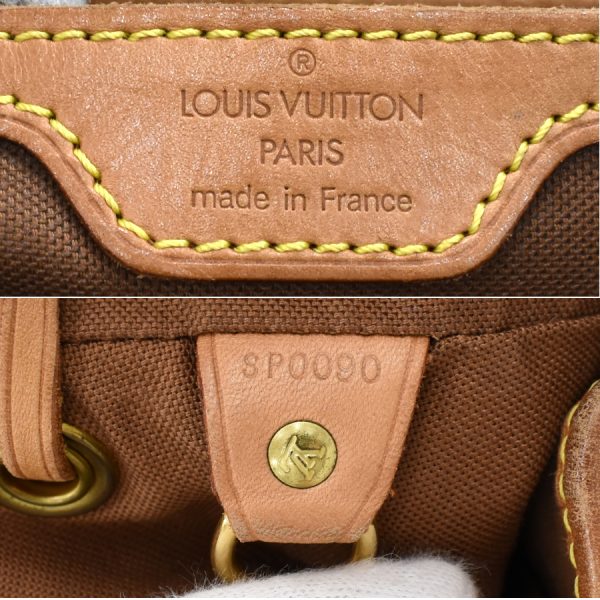 5000001884122080 8 Louis Vuitton Montsouris GM Rucksack Backpack Monogram Brown