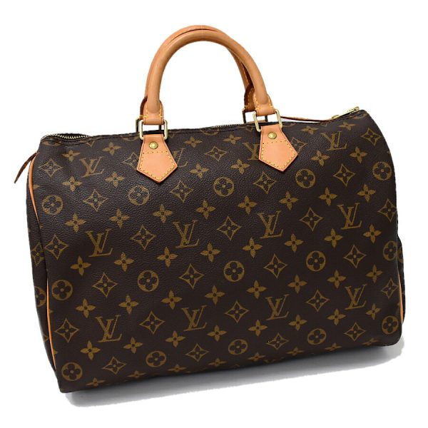 5000001884122091 1 Louis Vuitton Speedy 30 Mini Boston Handbag Monogram Brown