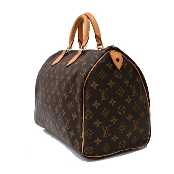 5000001884122091 2 Louis Vuitton Speedy 30 Mini Boston Handbag Monogram Brown