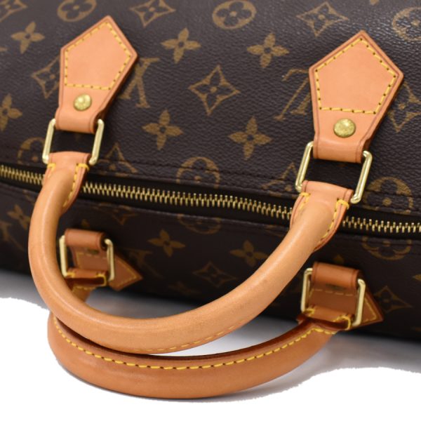 5000001884122091 7 Louis Vuitton Speedy 30 Mini Boston Handbag Monogram Brown