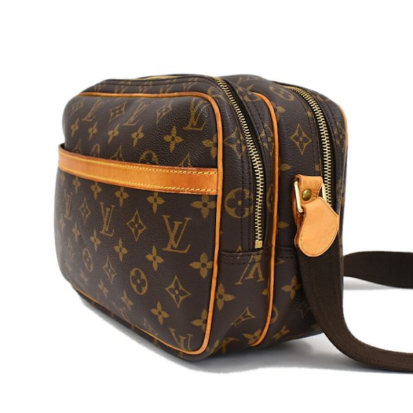 5000001884122104 2 Louis Vuitton Reporter PM Shoulder Bag Monogram Brown