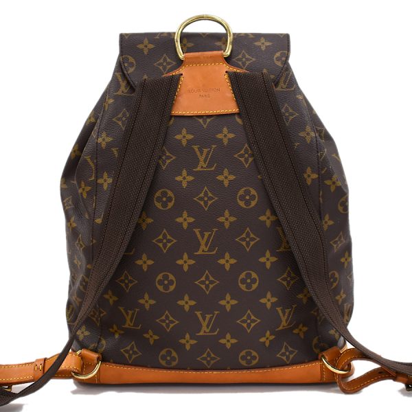 5000001884122109 3 LOUIS VUITTON Montsouris GM Rucksack Backpack Monogram Brown