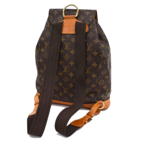 5000001884122109 6 LOUIS VUITTON Montsouris GM Rucksack Backpack Monogram Brown