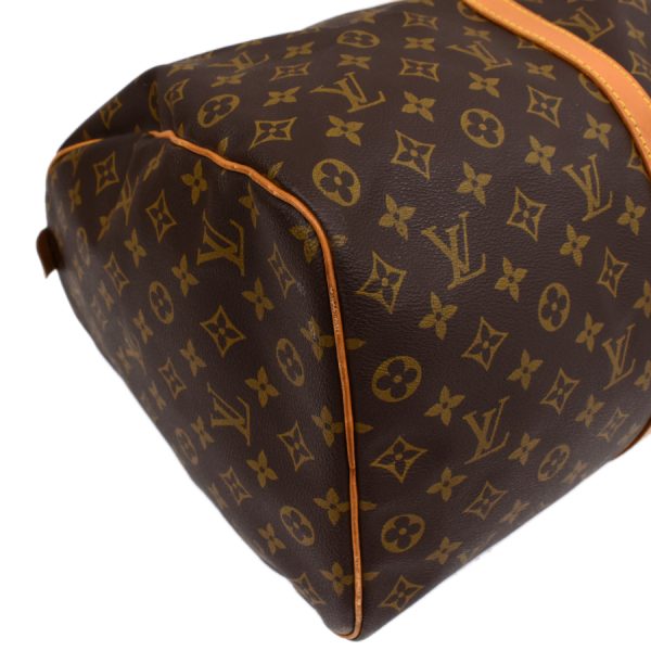 5000001884122116 6 Louis Vuitton Keepall 50 Boston Travel Bag Monogram Brown