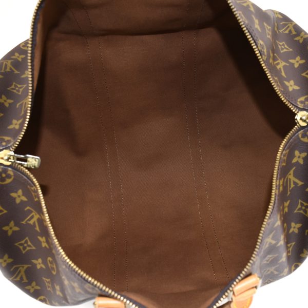 5000001884122116 8 Louis Vuitton Keepall 50 Boston Travel Bag Monogram Brown