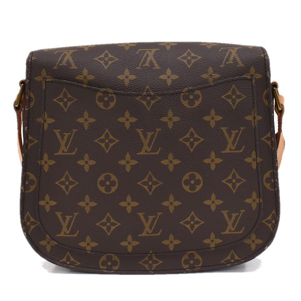 5000001884122194 3 LOUIS VUITTON Saint Cloud GM Shoulder Bag M51242 Monogram Brown