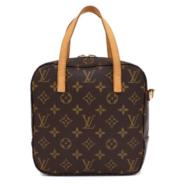 5000001884122198 3 LOUIS VUITTON Spontini 2way M47500 Monogram Brown