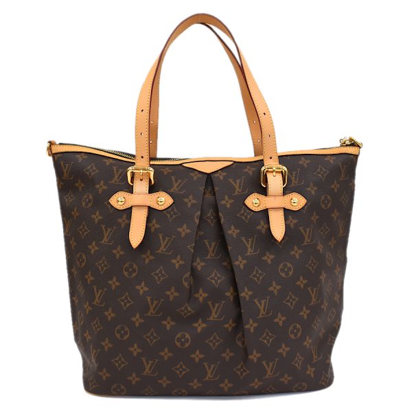 5000001884122225 3 LOUIS VUITTON Palermo GM shoulder Monogram Brown