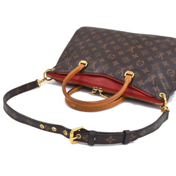 5000001884122226 6 Louis Vuitton Pallas 2way handbag shoulder M41175 Monogram sleaze