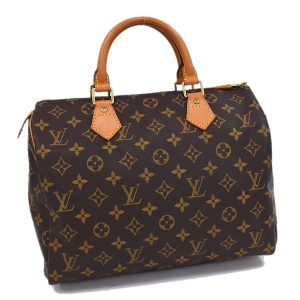 5000001884122234 1 Louis Vuitton Montaigne MM Monogram Canvas 2Way Bag Brown