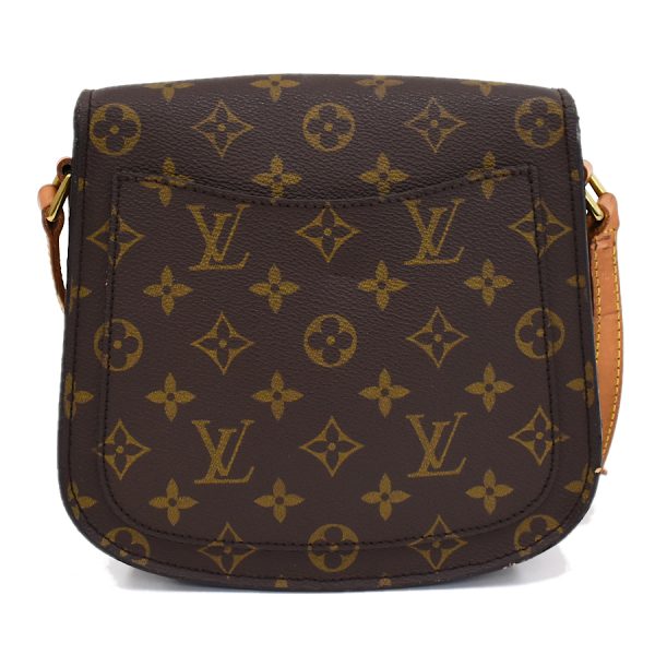 5000001884122238 3 LOUIS VUITTON Saint Cloud MM Shoulder Bag M51243 Brown