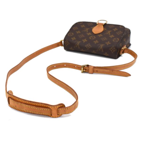 5000001884122238 6 LOUIS VUITTON Saint Cloud MM Shoulder Bag M51243 Brown