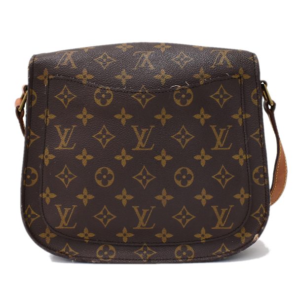 5000001884122244 3 LOUIS VUITTON Saint Cloud GM Shoulder Bag M51242 Brown