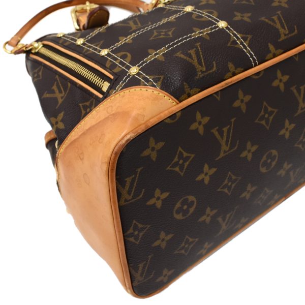 5000001884122274 6 Louis Vuitton Keepall Bandouliere 55 Boston Travel Bag Monogram Brown