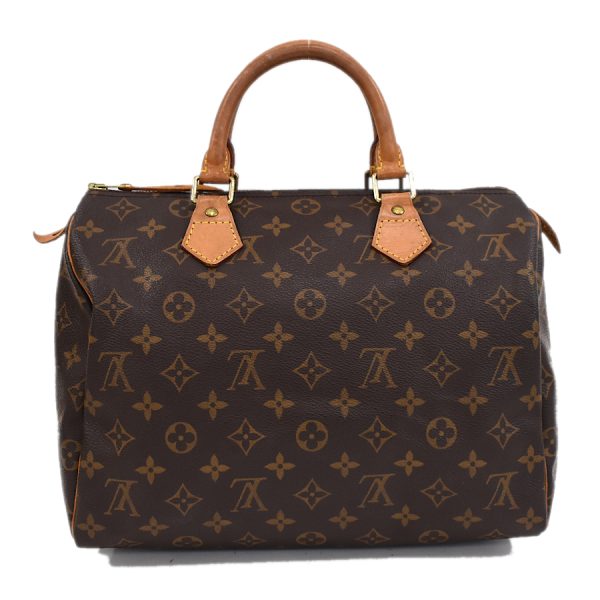 5000001884122292 3 Louis Vuitton Alma Handbag Monogram Canvas Leather Brown