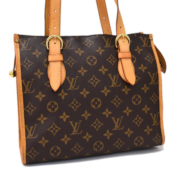 5000001884122332 1 LOUIS VUITTON Popincourt Haut Tote Bag M40007 Monogram Brown