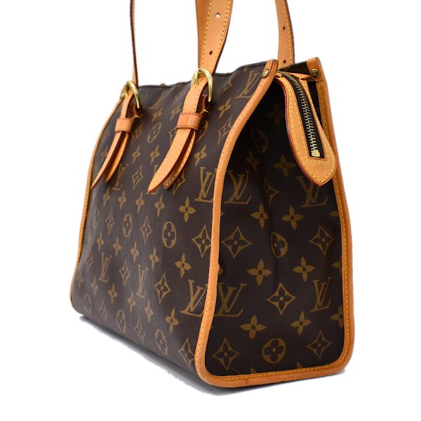 5000001884122332 2 LOUIS VUITTON Popincourt Haut Tote Bag M40007 Monogram Brown