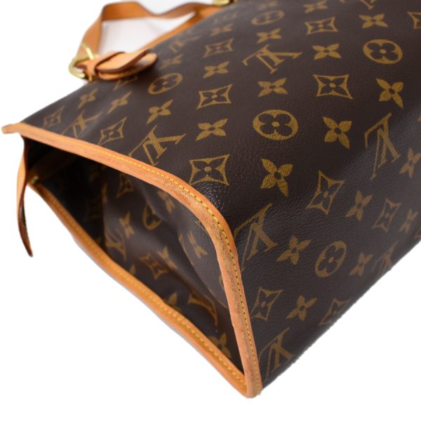 5000001884122332 5 LOUIS VUITTON Popincourt Haut Tote Bag M40007 Monogram Brown