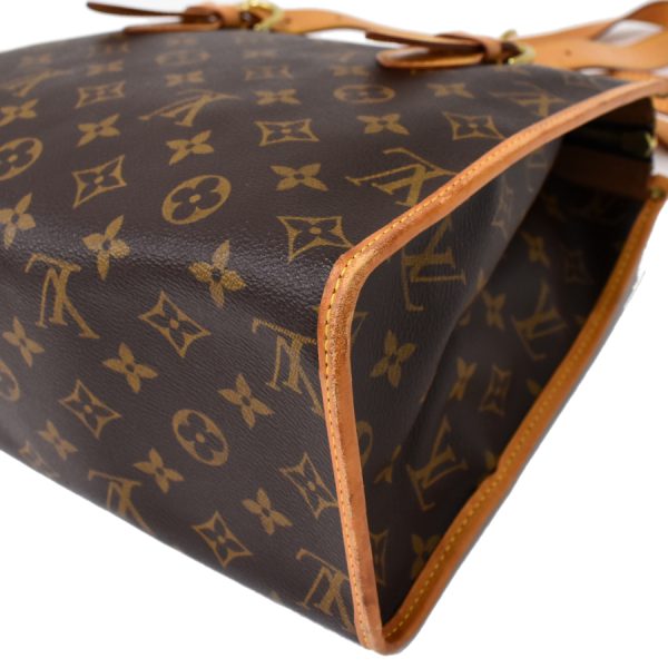 5000001884122332 6 LOUIS VUITTON Popincourt Haut Tote Bag M40007 Monogram Brown