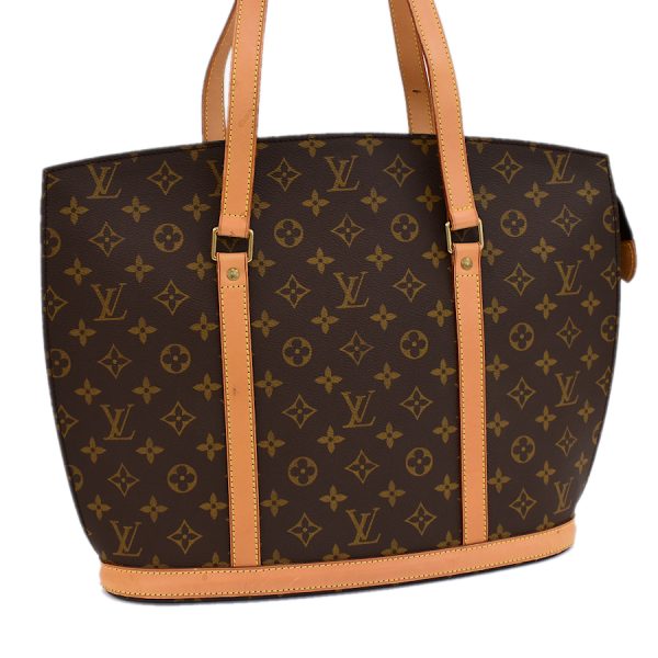 5000001884122352 1 Louis Vuitton Tote Bag Babylon M51102 Monogram Canvas Brown