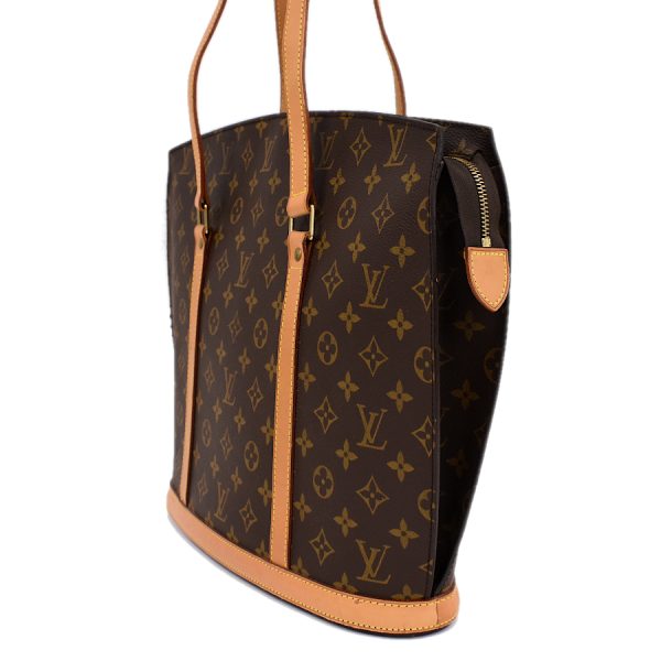 5000001884122352 2 Louis Vuitton Tote Bag Babylon M51102 Monogram Canvas Brown