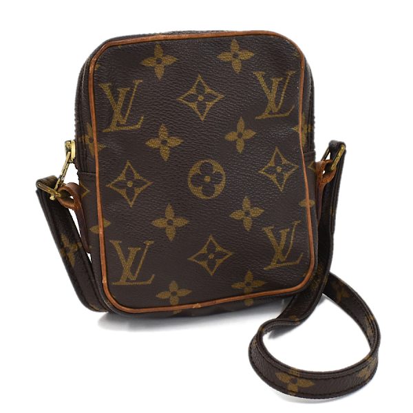 5000001884122366 1 LOUIS VUITTON Mini Danube Shoulder Bag M45268 Monogram Brown