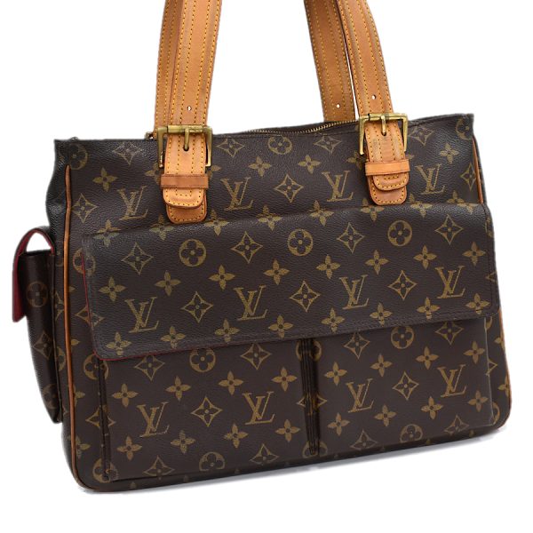 5000001884122423 1 Louis Vuitton Deauville Handbag Monogram Brown