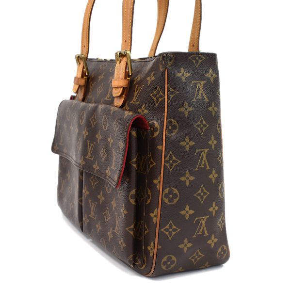 5000001884122423 2 Louis Vuitton Deauville Handbag Monogram Brown