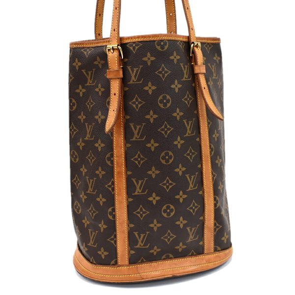 5000001884122443 1 Louis Vuitton Sac Shopping Old Model Tote Bag Monogram Brown