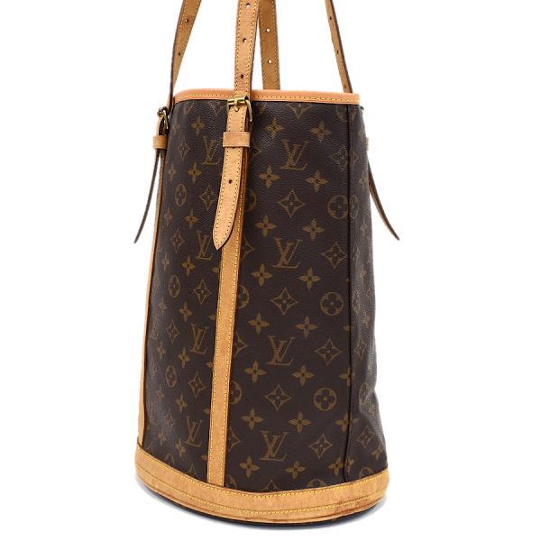 5000001884122444 2 Louis Vuitton Bucket GM Shoulder Bag Monogram Brown