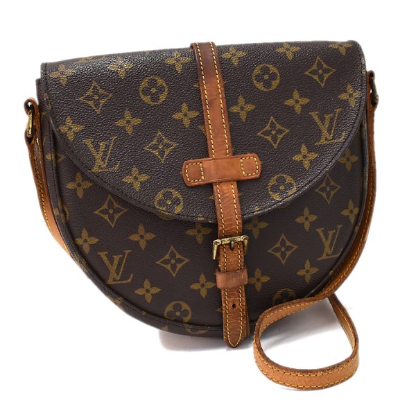 5000001884122461 1 LOUIS VUITTON Chantilly MM Shoulder Bag M51233 Monogram Brown