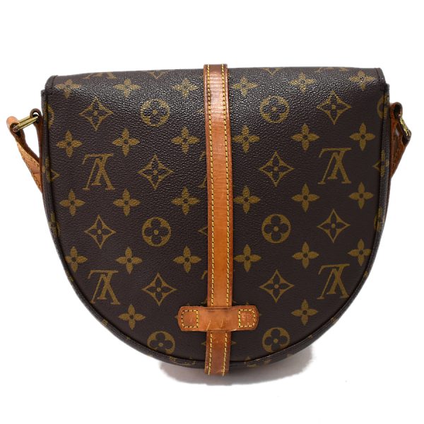 5000001884122461 3 LOUIS VUITTON Chantilly MM Shoulder Bag M51233 Monogram Brown