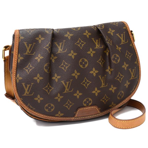 5000001884122475 1 LOUIS VUITTON Menilmontant PM Bag Monogram Brown