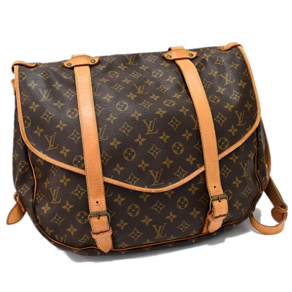 5000001884122494 1 Louis Vuitton Cabas Mezzo Tote Shoulder Bag Monogram Brown