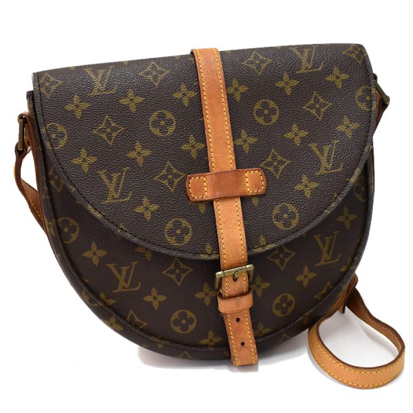 5000001884122521 1 LOUIS VUITTON Shanti GM Shoulder Bag M51232 Monogram Brown