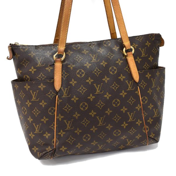 5000001884122525 1 LOUIS VUITTON Totally MM Tote Bag M56689 Monogram Brown