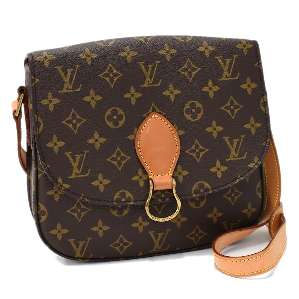 5000001884122533 1 LOUIS VUITTON Saint Cloud GM Shoulder Bag Monogram Brown