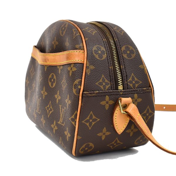 5000001884122560 2 LOUIS VUITTON Blois Shoulder Bag M51221 Monogram Brown