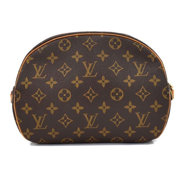 5000001884122560 3 LOUIS VUITTON Blois Shoulder Bag M51221 Monogram Brown