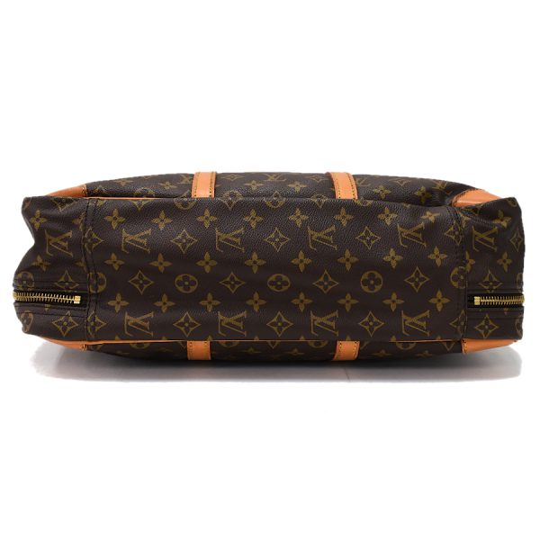 5000001884122562 4 Louis Vuitton Sirius 45 Boston Travel Bag Monogram Canvas Leather Brown