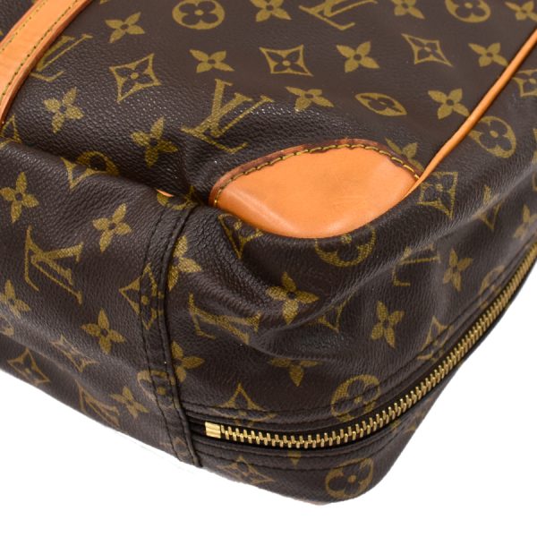 5000001884122562 5 Louis Vuitton Sirius 45 Boston Travel Bag Monogram Canvas Leather Brown