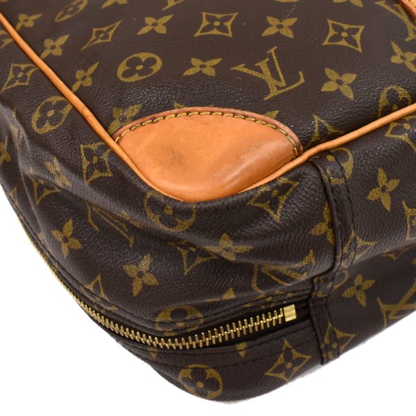 5000001884122562 6 Louis Vuitton Sirius 45 Boston Travel Bag Monogram Canvas Leather Brown