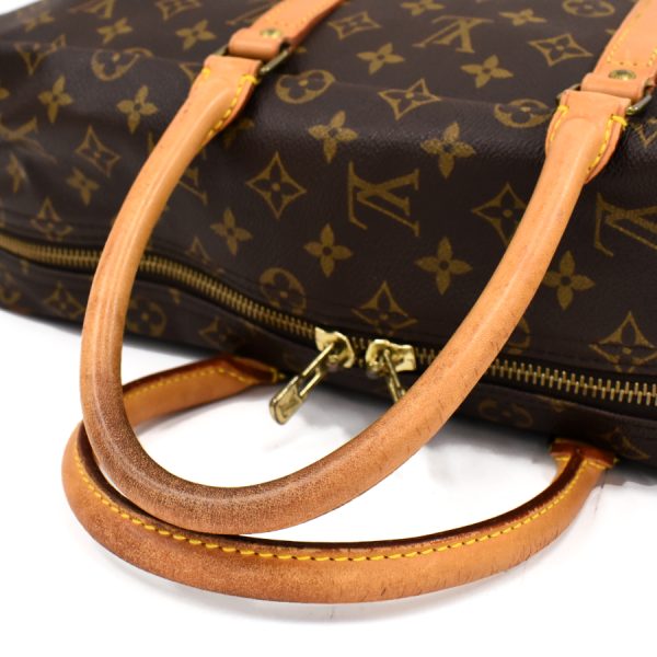 5000001884122562 7 Louis Vuitton Sirius 45 Boston Travel Bag Monogram Canvas Leather Brown