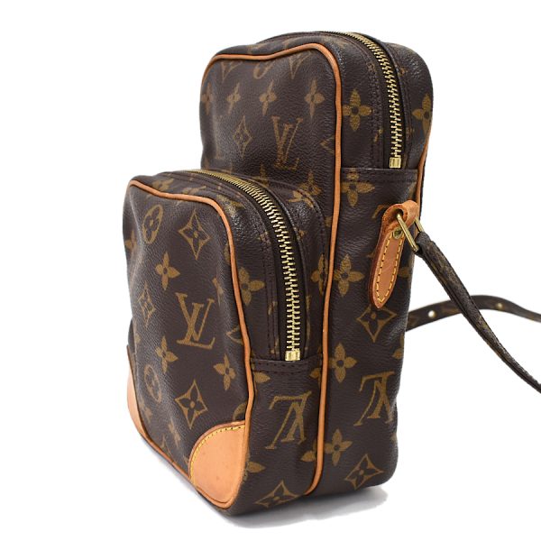 5000001884122579 2 Louis Vuitton Amazone Shoulder Bag Monogram Canvas Brown