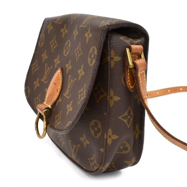 5000001884122580 2 LOUIS VUITTON Saint Cloud MM Shoulder Bag M51243 Brown